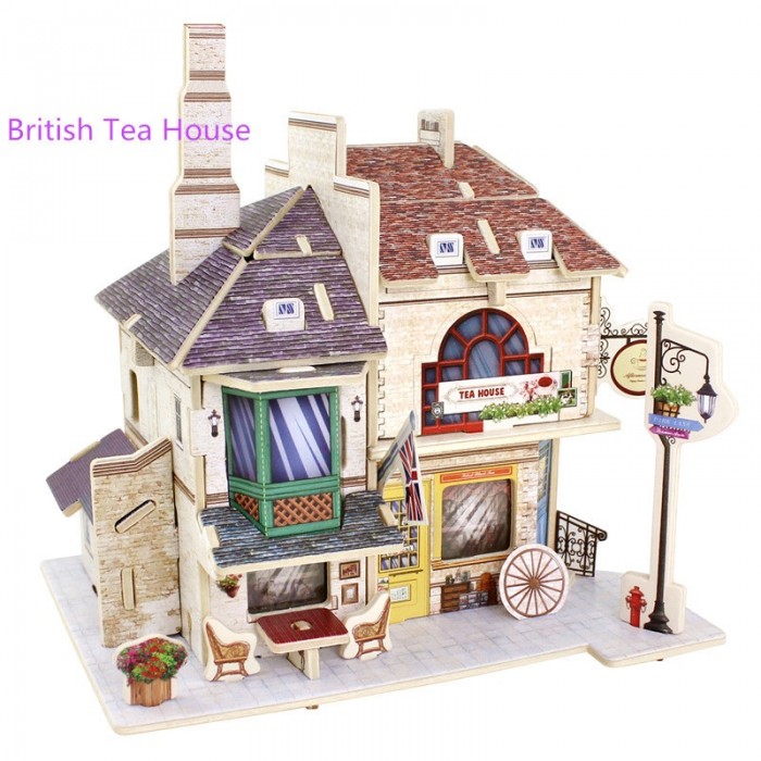 Casuta din lemn British Tea House - Ceainarie Englezeasca Traditionala